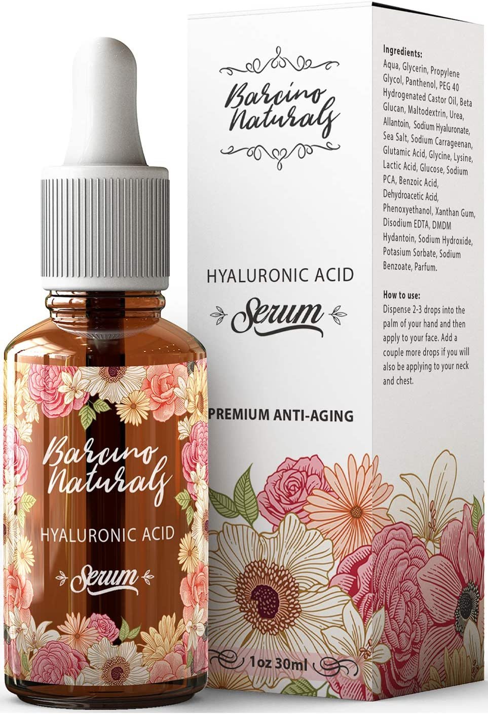 Sérum Acide Hyaluronique 30ml - Microneedling&BBglow