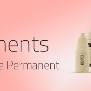 Lot 4 Pigments Maquillage Permanent EMIRE au choix